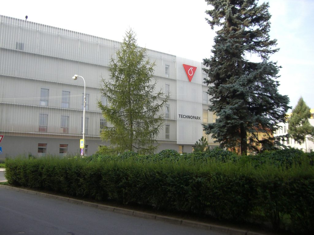 Výzkumné pracoviště Technopark v Kralupech.