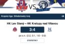 Hokejisté HK Kralupy nad Vltavou postupují po výhře nad  HK Lev Slaný (3:4) do semi-finále PLAYOFF!!!
