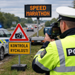 Policie chystá velké měření rychlosti, zapojit se může i veřejnost