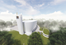 V Neratovicích vzniká nový kostel s unikátní architekturou