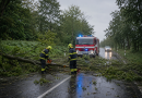 Bouřka zaměstnala hasiče. Mělnicko hlásí nejvíce zásahů ve Středočeském kraji